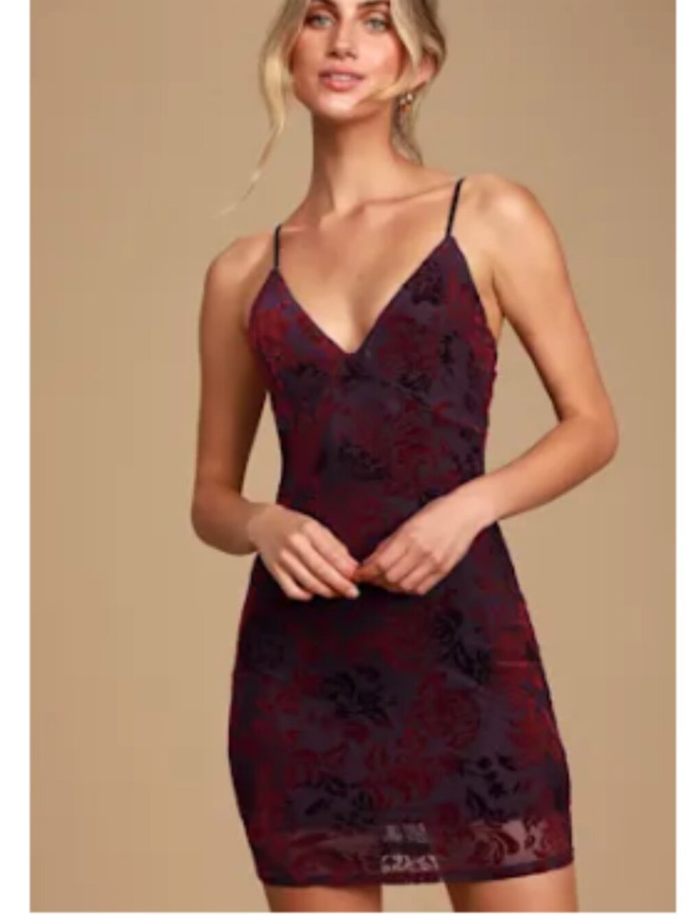 Party Girl Plum Purple Velvet Bodycon Mini Dress